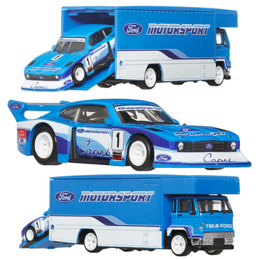 Hot Wheels Team Transport: Ford Capri GR5 & Fleet Flyer JHX89 #88