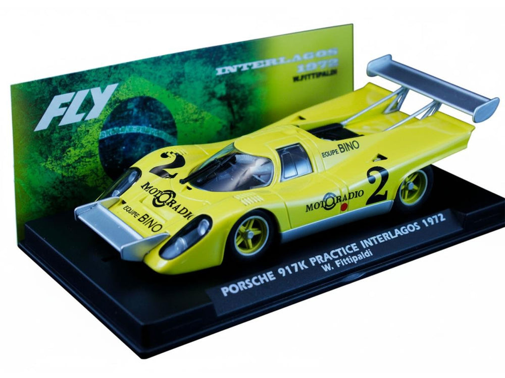 Fly Car Model P917K Test Interlagos 1972 Fittipaldi SW FLYA2082 1:32 Slot Car