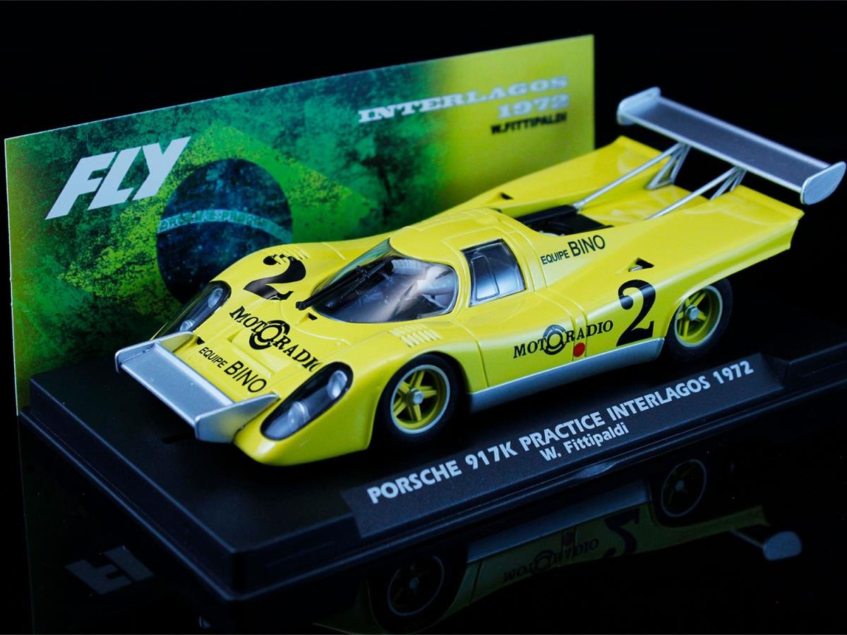Fly Car Model P917K Test Interlagos 1972 Fittipaldi SW FLYA2082 1:32 Slot Car