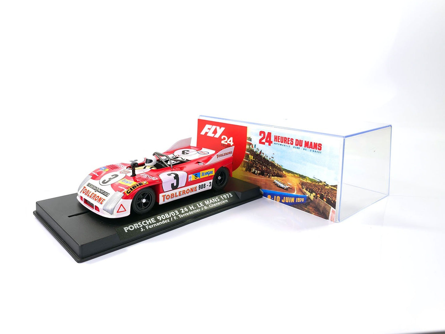 Fly Car Model P908/3 No.3 24hr Le Mans 1973 FLYA2083 1:32 Slot Car