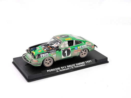 Fly Car Model P911 Safari No.1 Weathered FLYA2084AR 1:32 Slot Car