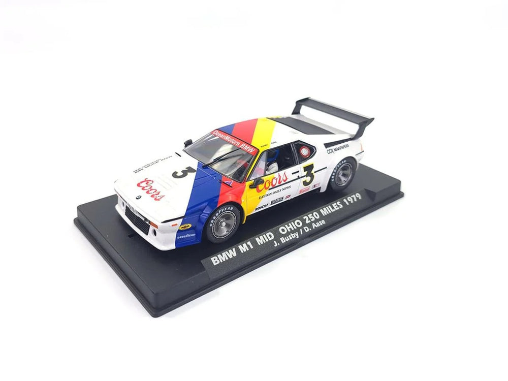 Fly Car Model M1 No.3 Mid Ohio 250 Miles 1979 FLYA2085 1:32 Slot Car
