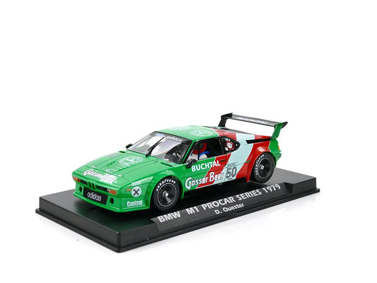 Fly Car Model BMW M1 Procar Series 1979 Dieter Quester FLYA2087 1:32 Slot Car