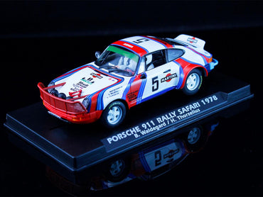Fly Car Model P911 Rally Safari 1978 SW Weathered FLYA2100AR 1:32 Slot Car