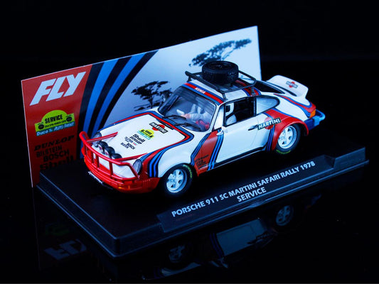 Fly Car Model P911 Safari 1978 Assistance Car FLYA2101 1:32 Slot Car