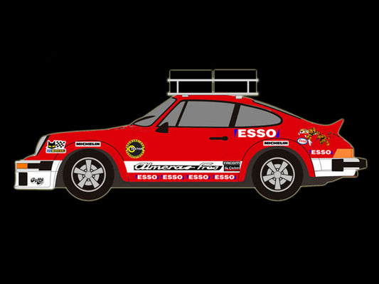 Fly Car Model P934 Rally Montecarlo 1980 Service Car SW FLYA2111 1:32 Slot Car