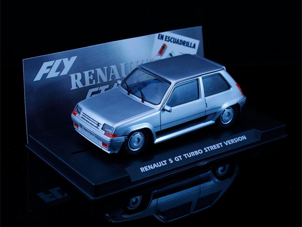 Fly Car Model R5 GT Turbo Plata FLYA2115 1:32 Slot Car