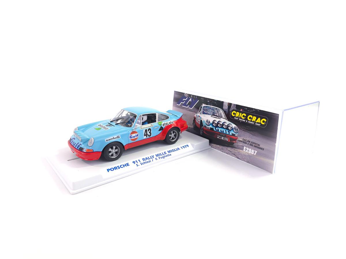 Fly Car Model P911 No.43 Rally Mille Migla 1979 FLYE2087 1:32 Slot Car