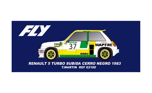 Fly Car Model R5 GT Turbo European Cup 1982 Sigala SW FLYE2100 1:32