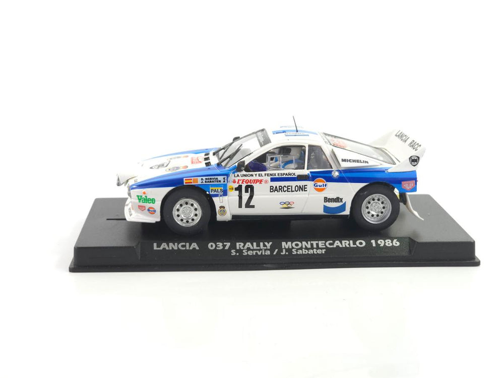 Fly Car Model L037 No.12 Rally Montecarlo 1986 FLYFC2024 1:32 Slot Car