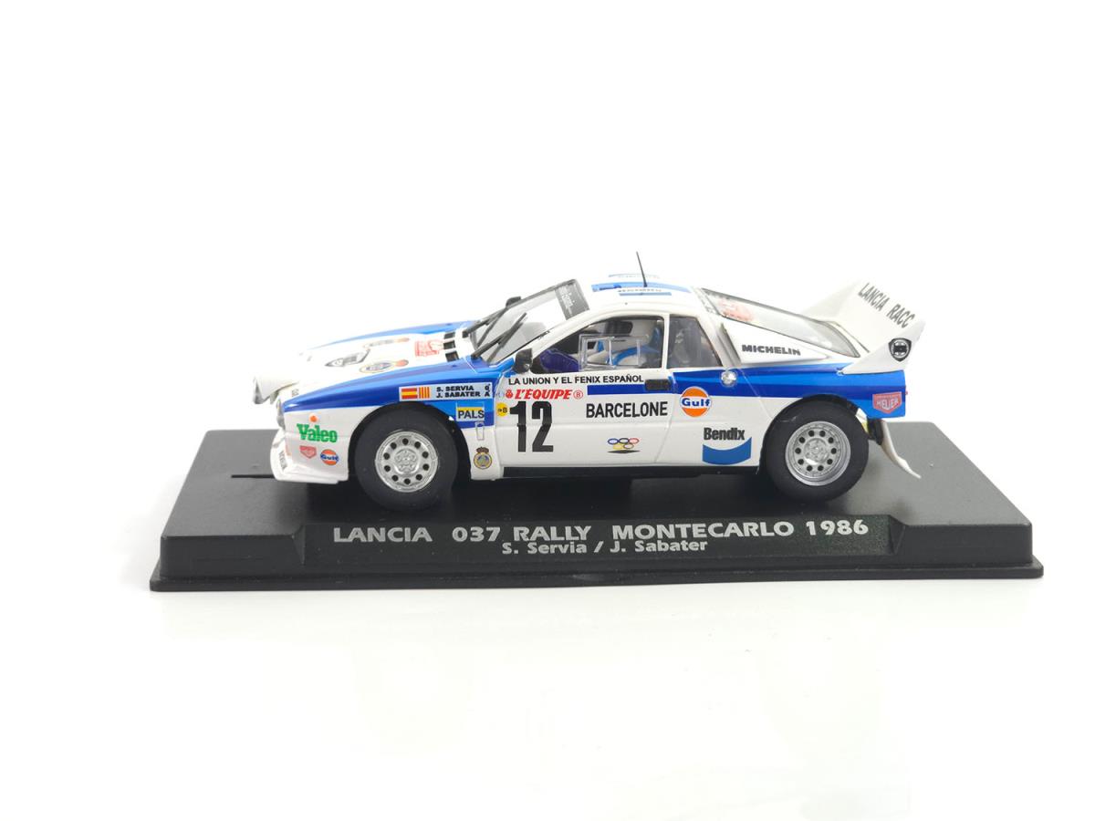 Fly Car Model L037 No.12 Rally Montecarlo 1986 FLYFC2024 1:32 Slot Car