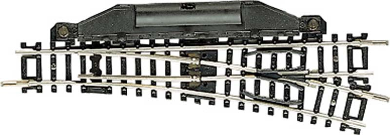 Fleischmann Right Hand Manual Turnout 15 Degree N Gauge FM22267