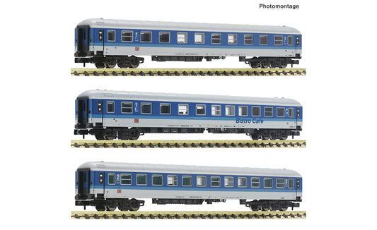 Fleischmann DBAG IR2471 Heidelberg-Constance Coach Set (3) V FM6260024 N Gauge