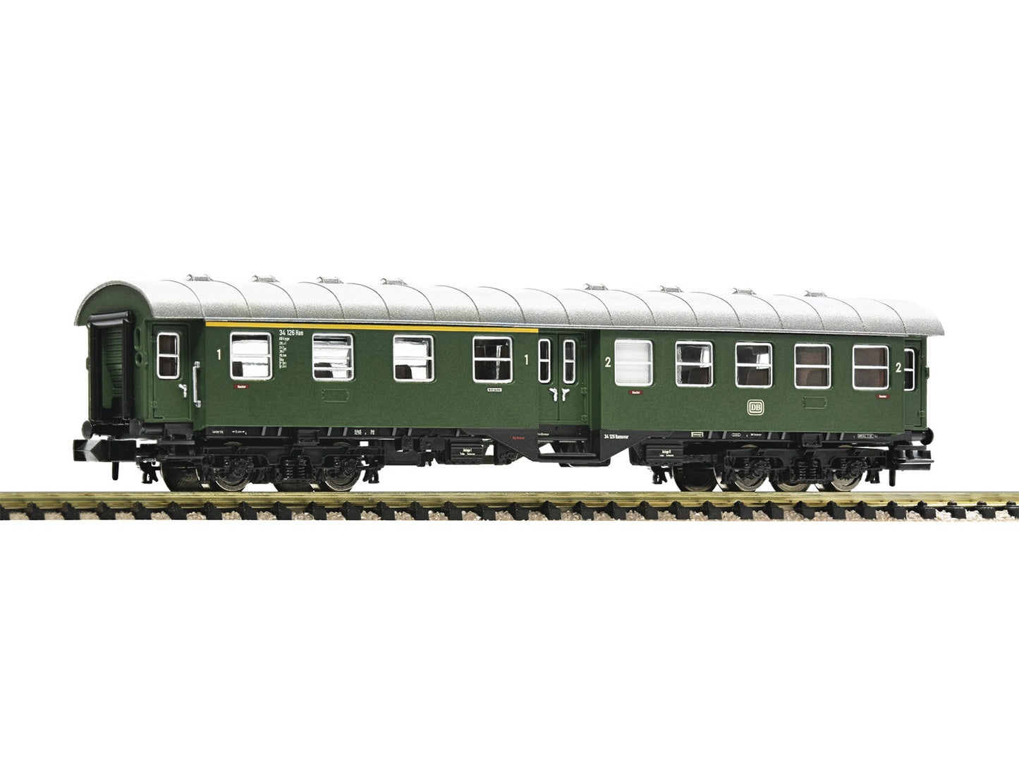 Fleischmann DB AB4yge 1st/2nd Class Conversion Coach III N Gauge FM6260026