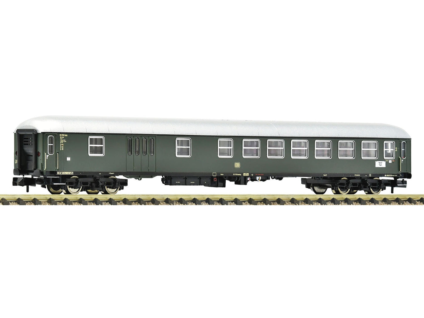 Fleischmann DB BD4um 2nd Class Express Baggage Coach III FM6260072 N Gauge