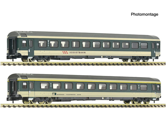 Fleischmann SOB A/B Voralpen Express Coach Set 2 (2) IV N Gauge FM6260096