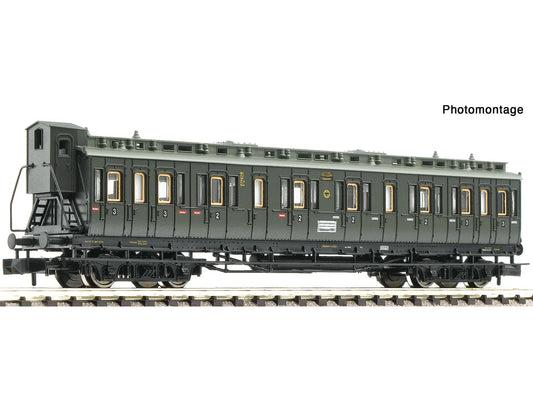 Fleischmann DRG BC4 pr04 2nd/3rd Class Compartment Coach II N Gauge FM6260100