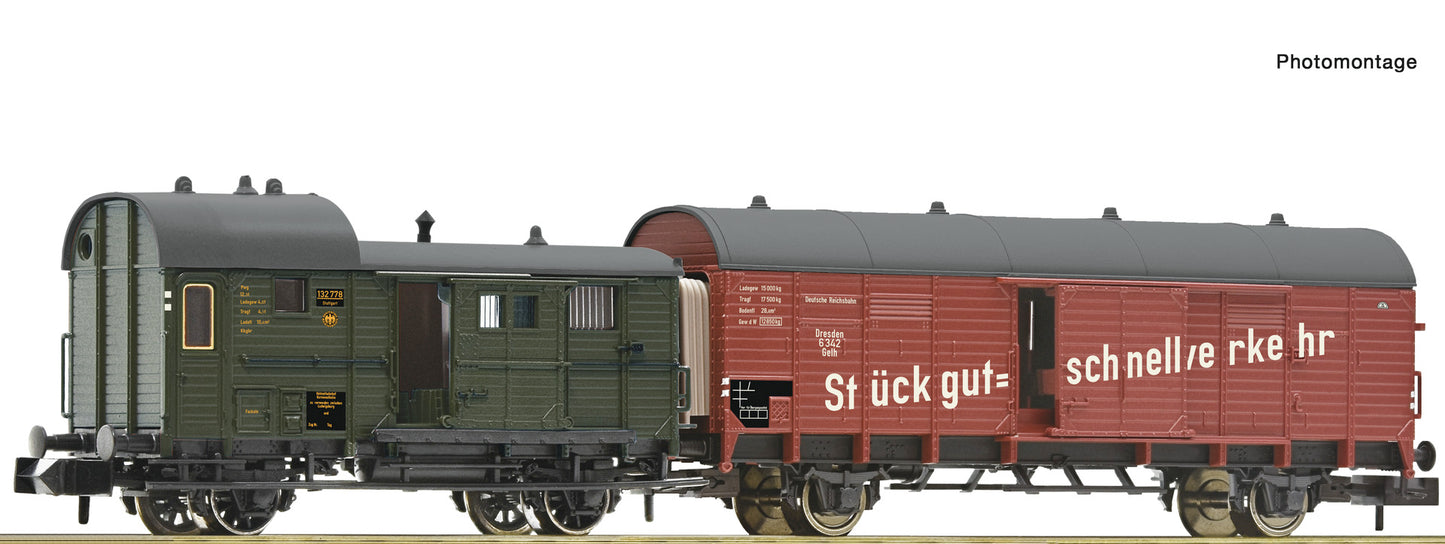 Fleischmann DRG Leig Wagon Set (2) II N Gauge FM6660032