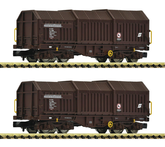 Fleischmann OBB Shimmns Telescopic Hood Wagon Set (2) V N Gauge FM6660035