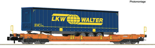 Fleischmann Wascosa Sdgnss T5 Pocket Wagon LKW Walter Trailer Load V N Gauge FM6660039