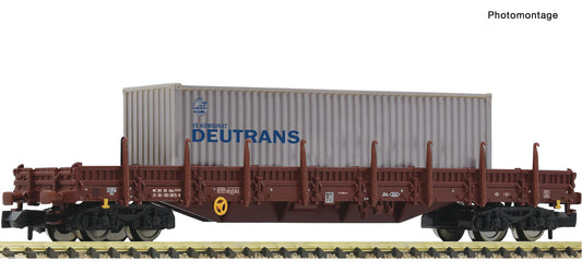 Fleischmann DR Res Swivel Stake Wagon w/Deutrans Container Load IV N Gauge FM6660045