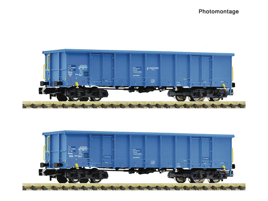 Fleischmann NS Eanos Gondola Set (2) VI FM6660095 N Gauge