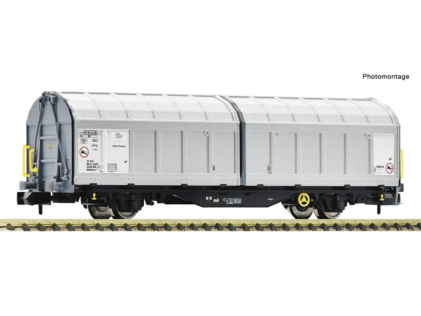 Fleischmann AAE Hbbillns Sliding Wall Wagon VI FM6660108 N Gauge