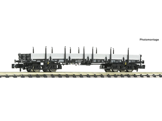 Fleischmann DB Remms Bogie Stake Wagon w/Metals Load IV FM6660109 N Gauge