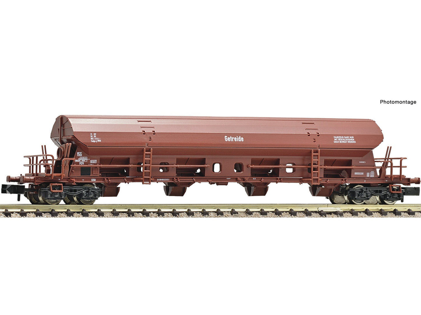 Fleischmann DR Tadgs Swivel Roof Bogie Wagon IV FM6660115 N Gauge