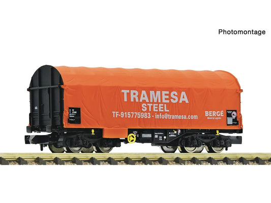 Fleischmann Tramesa Shimmns Sliding Tarpaulin Wagon VI FM6660125 N Gauge
