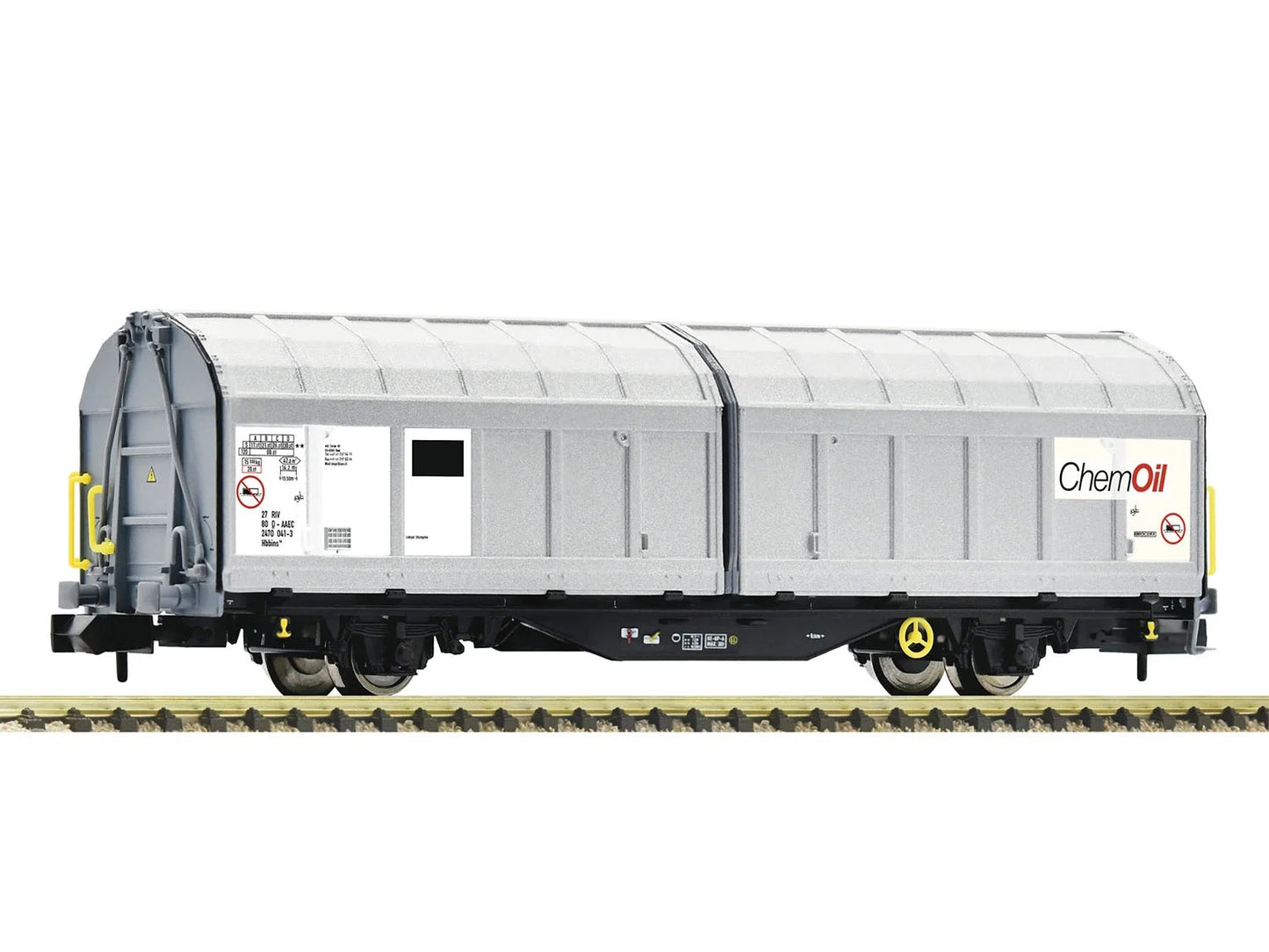 Fleischmann AAEC ChemOil Hbbins Sliding Wall Wagon VI FM6660137 N Gauge