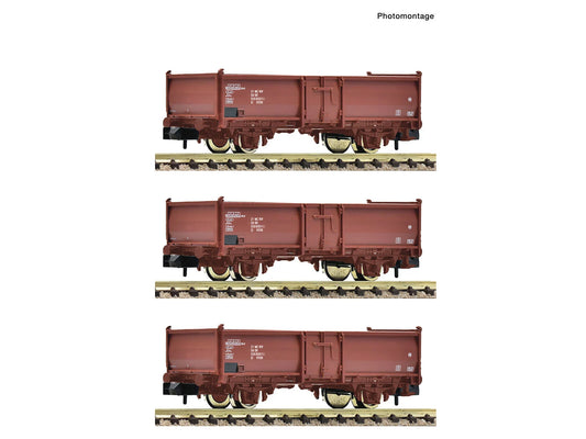 Fleischmann DR El Open Wagon Set (3) IV N Gauge FM6660158