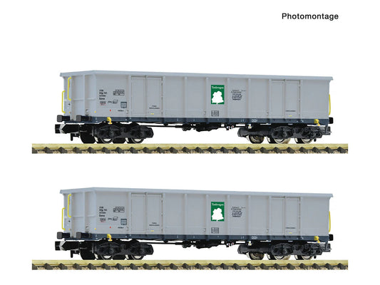 Fleischmann PO Eanos Gondola Set (2) VI N Gauge FM6660160