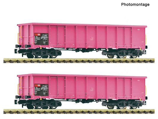 Fleischmann SBB Eanos Gondola Set (2) V N Gauge FM6660163