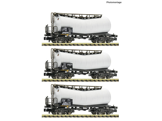 Fleischmann PO Zans Slurry Tank Wagon Set (3) VI N Gauge FM6660170