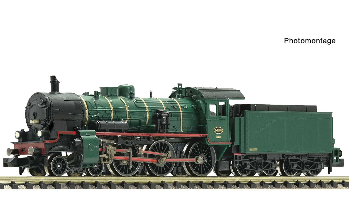 Fleischmann SNCB Serie 64 Steam Locomotive III FM7160020 N Gauge