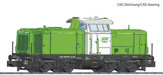 Fleischmann SETG V100.53 Diesel Locomotive VI FM721213 N Gauge