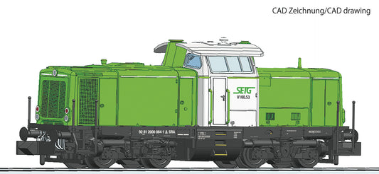 Fleischmann SETG V100.53 Diesel Locomotive VI (DCC-Sound) FM721283 N Gauge