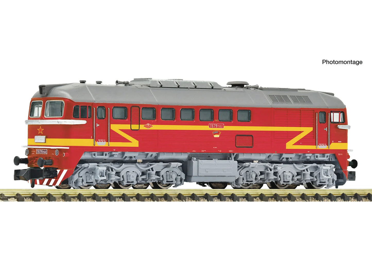 Fleischmann CSD T679 1502 Diesel Locomotive IV FM7360037 N Gauge
