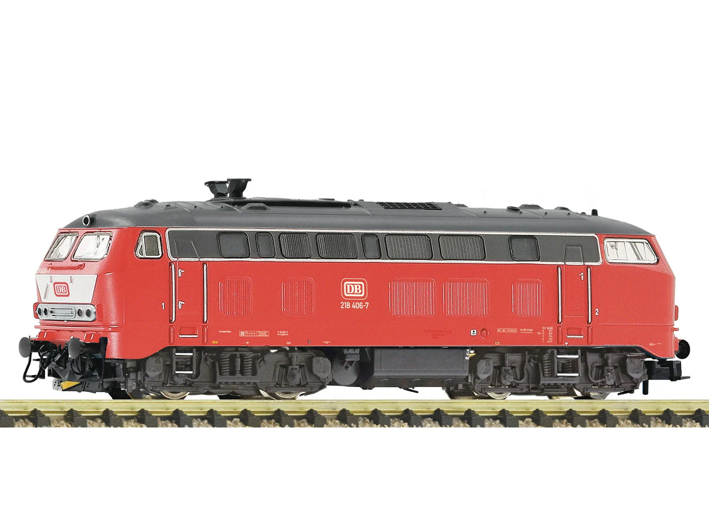 Fleischmann DBAG BR218 406-7 Diesel Locomotive VI (DCC-Sound) FM7370034 N Gauge