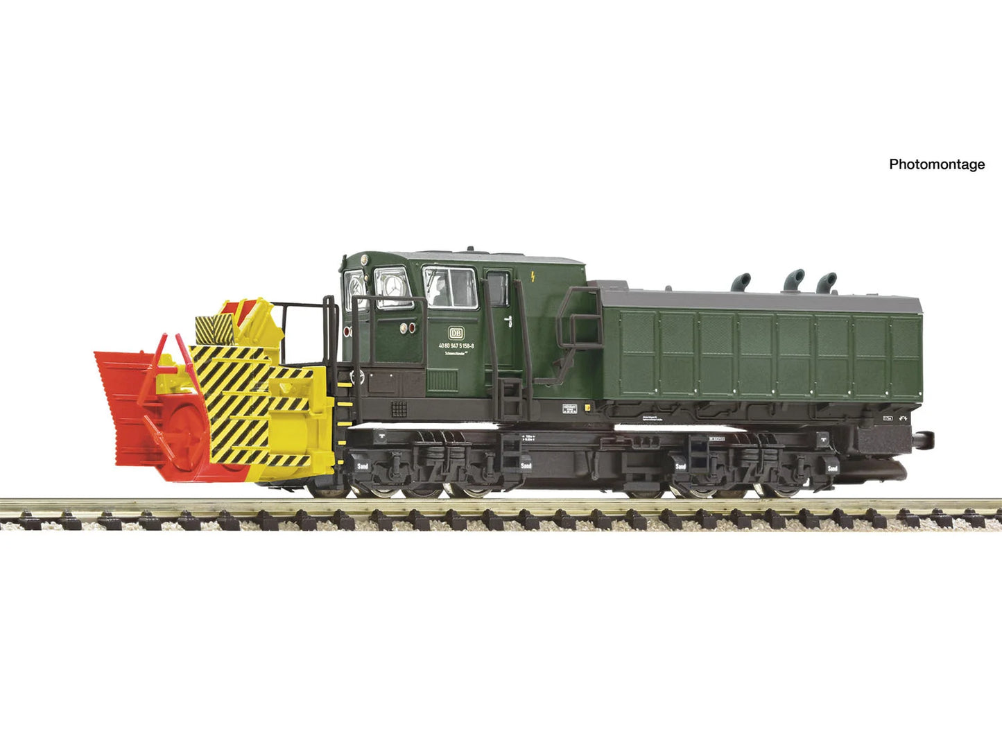 Fleischmann DB Beilhack Rotary Snow Blower IV (DCC-Sound) FM7370040 N Gauge