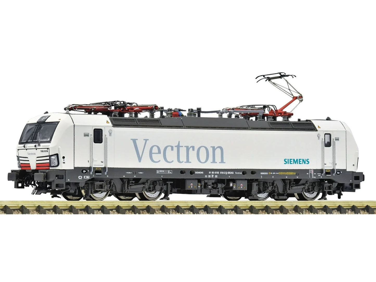 Fleischmann Siemems BR193 818-2 Electric Locomotive VI FM7560011 N Gauge
