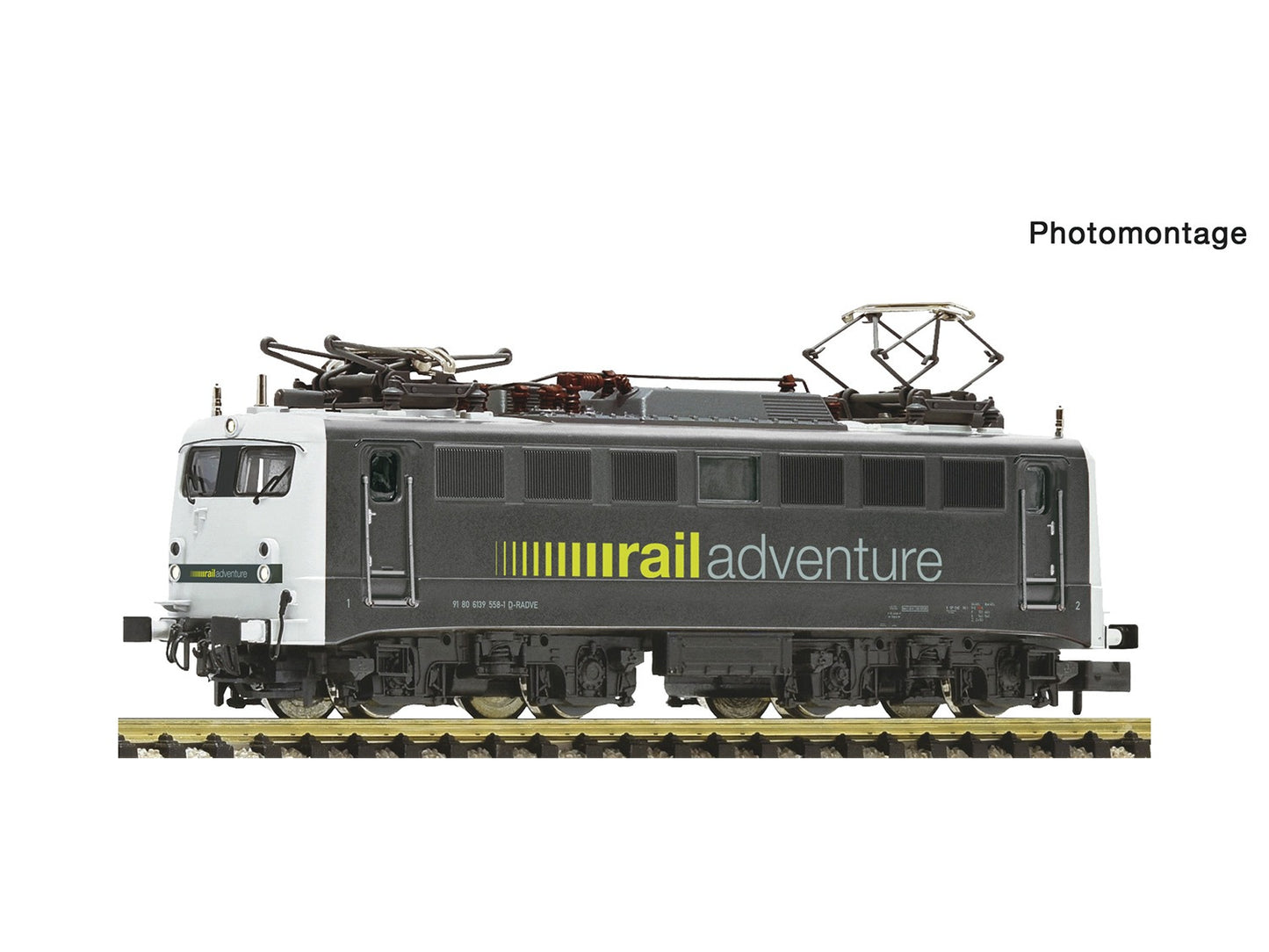 Fleischmann RailAdventure BR139 558-1 Electric Locomotive VI FM7560033 N Gauge