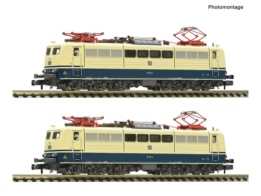 Fleischmann DB BR151 Electric Locomotive Set (2)  IV FM7560076 N Gauge