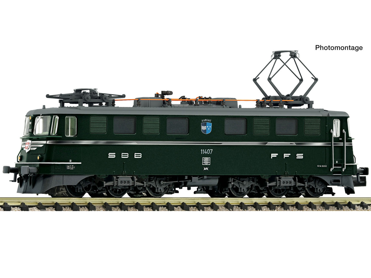 Fleischmann SBB Ae6/6 11407 Electric Locomotive V (DCC-Sound) FM7570037 N Gauge