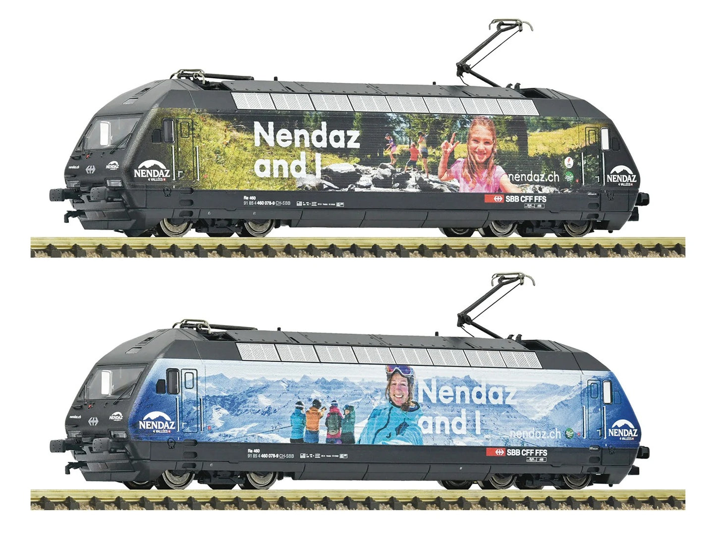 Fleischmann SBB Re 460 078-9 Nendaz Electric Locomotive VI (DCC-Sound) FM7570053