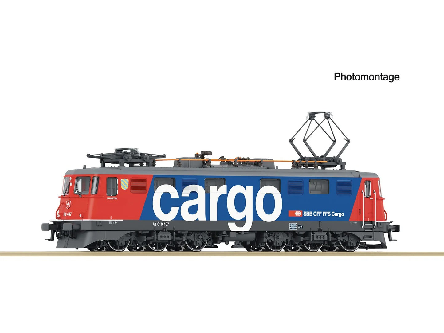 Fleischmann SBB Cargo Ae 610 487-1 Electric Locomotive V (DCC-Sound) FM7570063