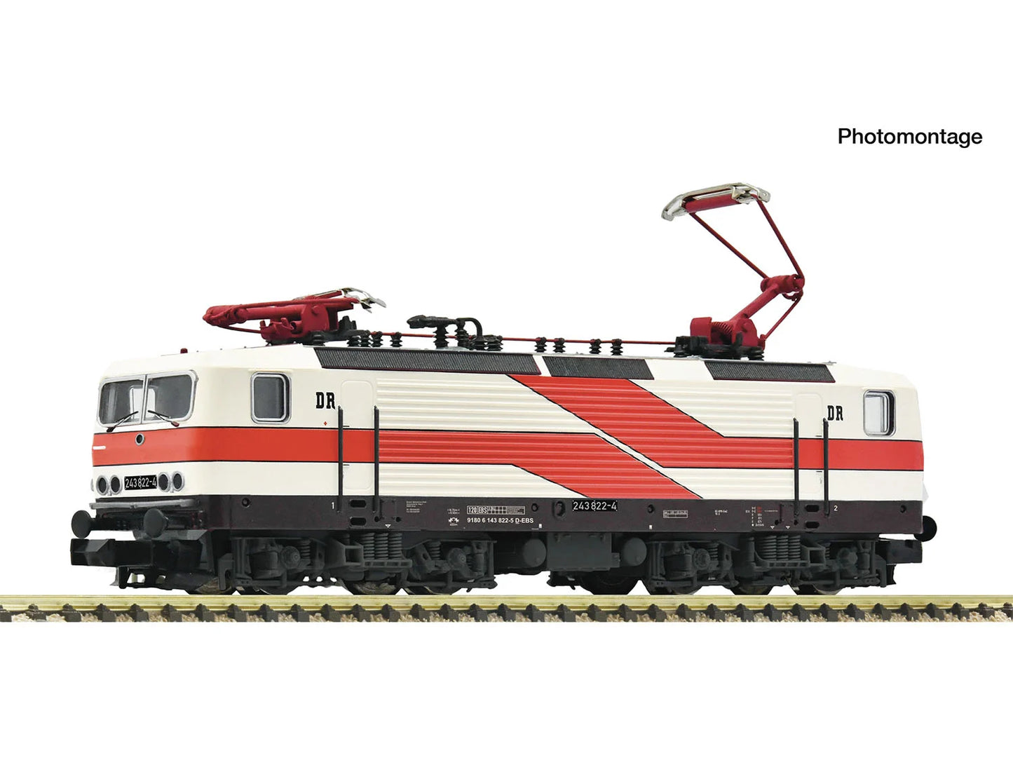 Fleischmann EBS BR243 822-4 Electric Locomotive VI (DCC-Sound) FM7570075 N Gauge