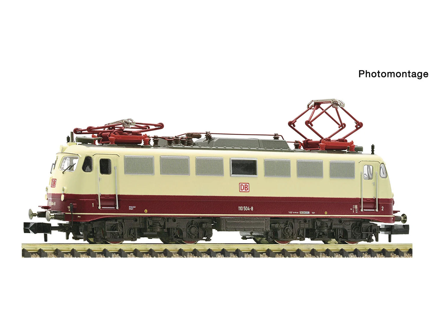 Fleischmann DB BR110 504-8 Electric Locomotive V (DCC-Sound) FM7570082 N Gauge