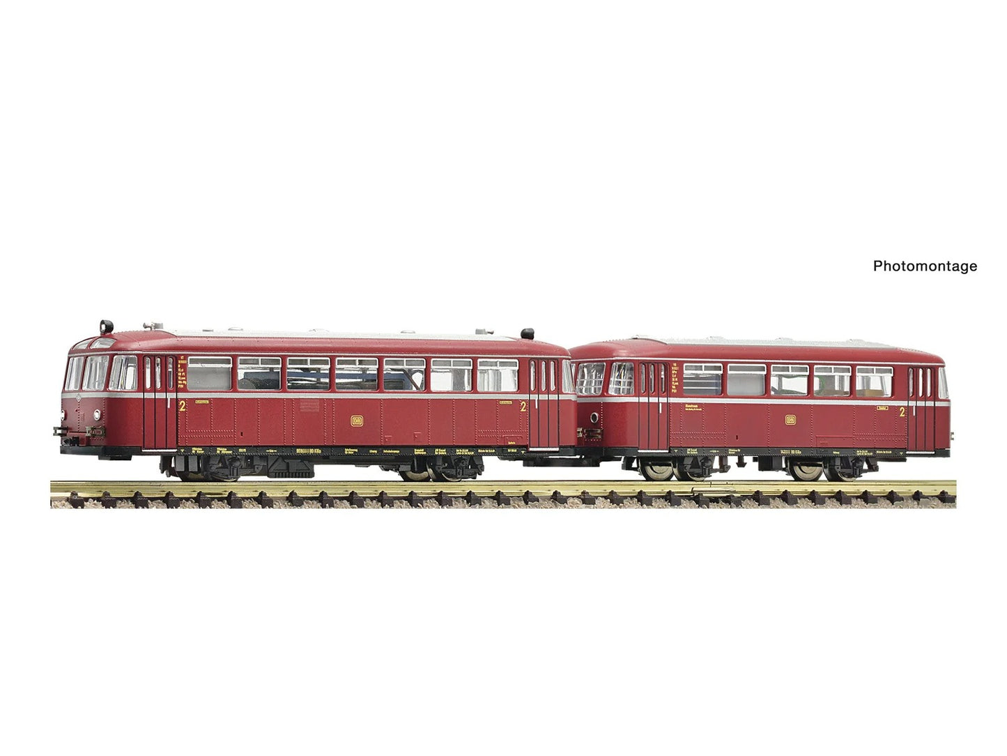 Fleischmann DB VT95/VB142 Diesel Railcar & Trailer III FM7760005 N Gauge